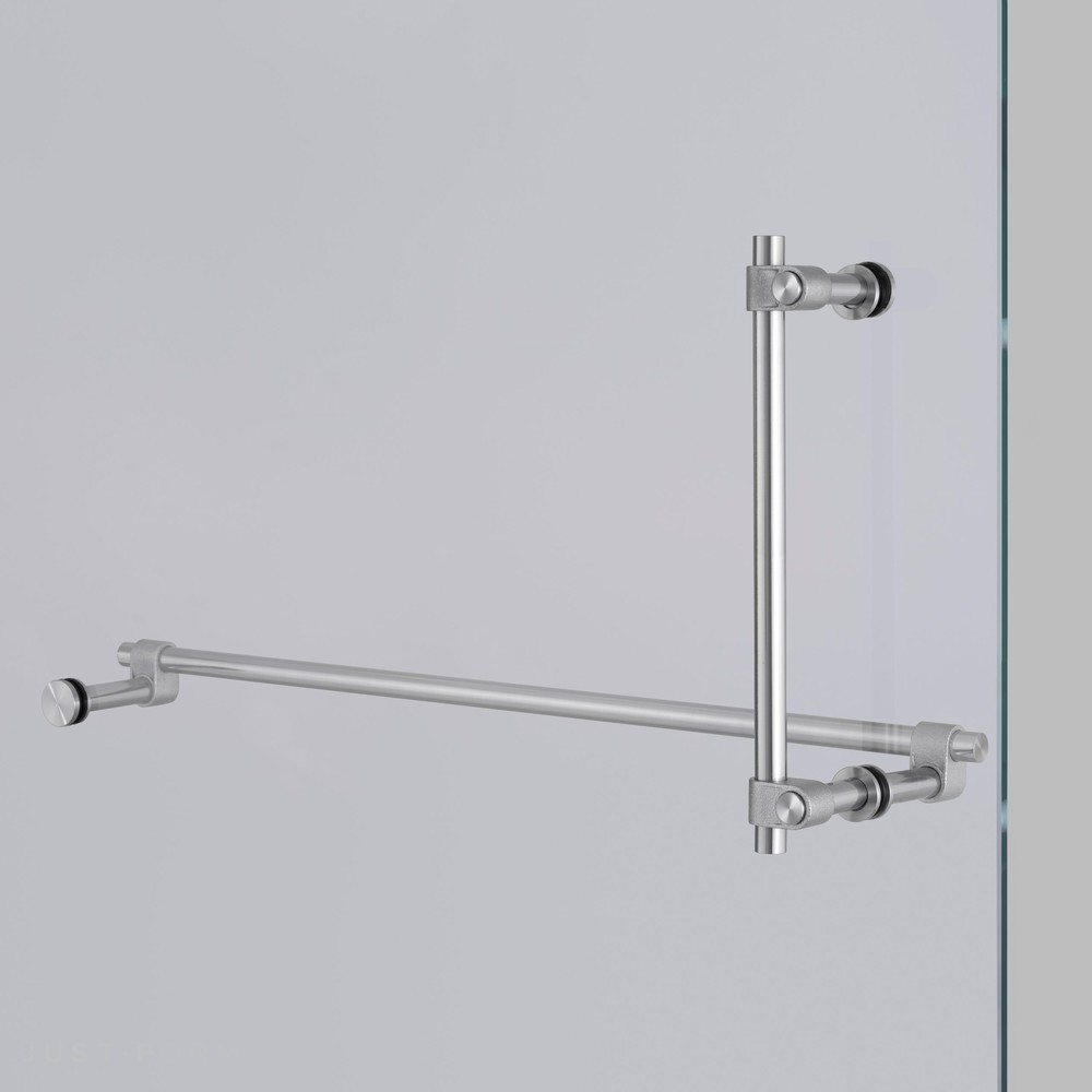 Дверная ручка для ванной Towel Rail + Pull Bar / Double-Sided / Cast / Steel фабрика Buster + Punch фотография № 1