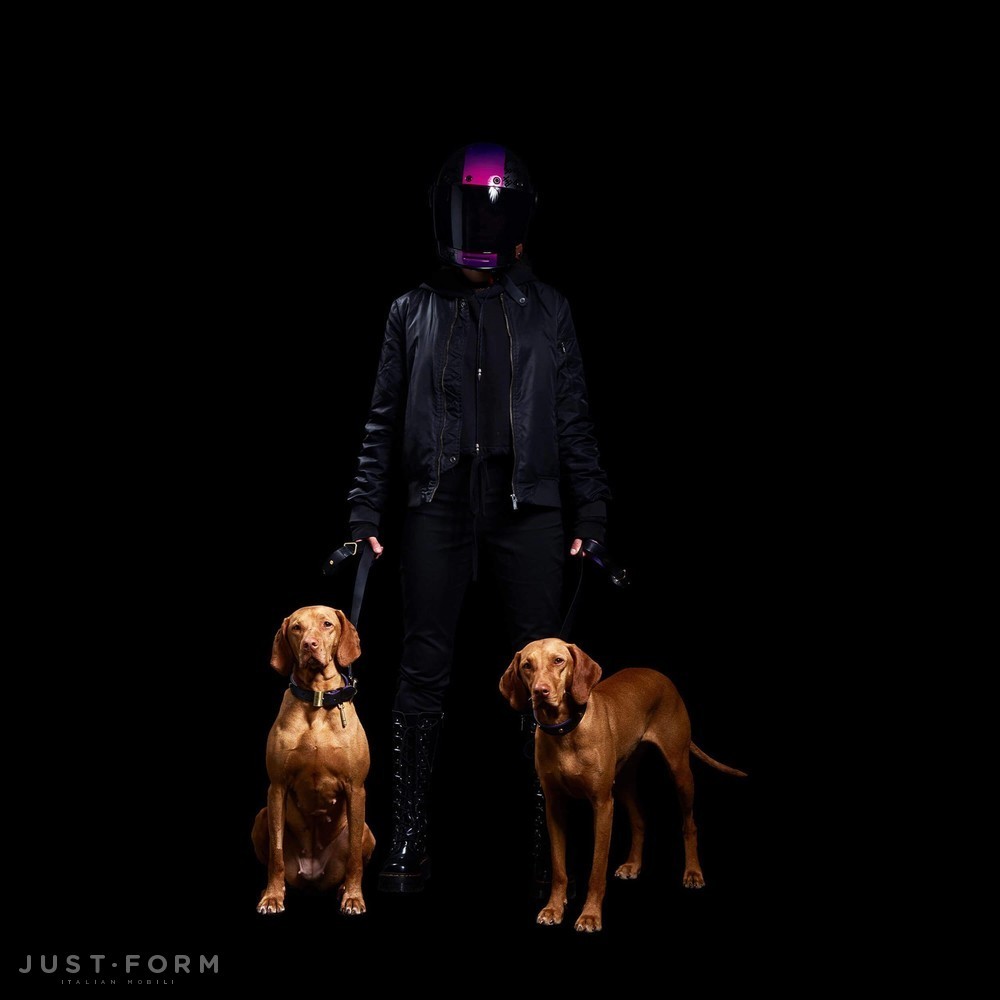 Ошейник для собаки Dog Collar / Black / Purple / Steel фабрика Buster + Punch фотография № 12