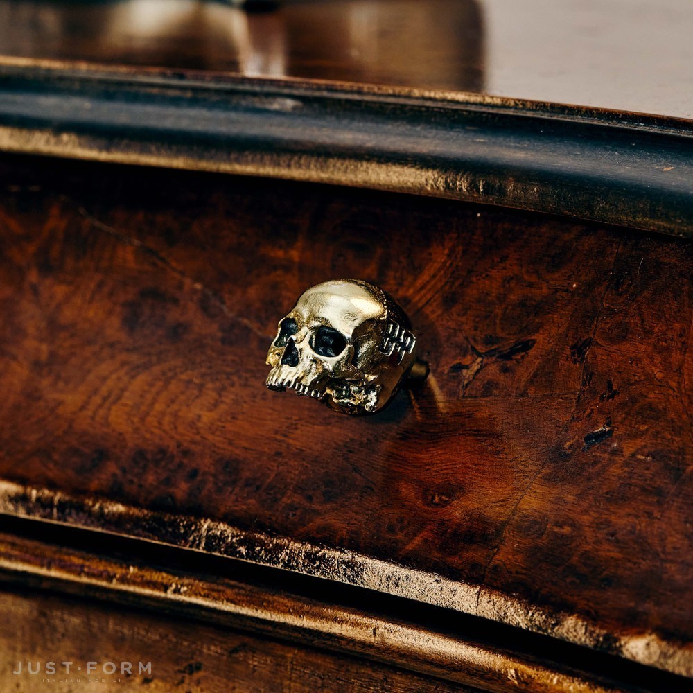 Ручка для мебели Skull Furniture Knob / Travis Barker / Brass фабрика Buster + Punch фотография № 8