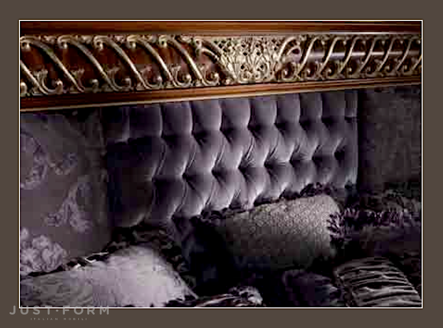 Кровать с прямоугольным изголовьем Opera фабрика Jumbo Collection фотография № 6