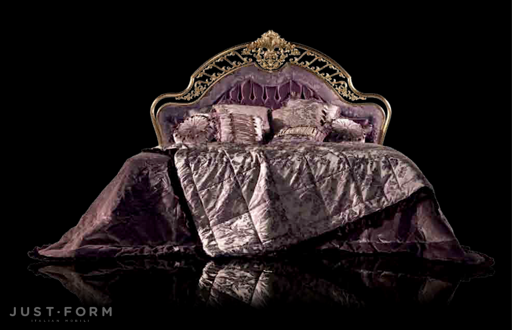 Кровать с латунным изголовьем Opera фабрика Jumbo Collection фотография № 4