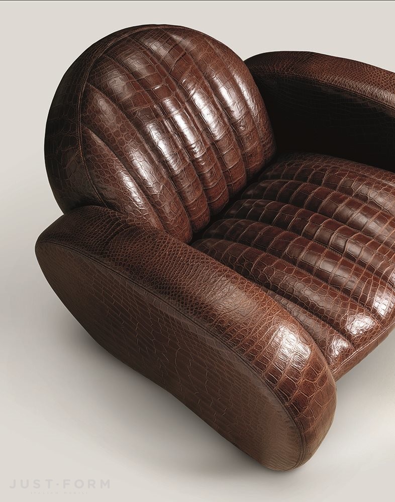 Кожаное кресло  Botero фабрика Mascheroni фотография № 2