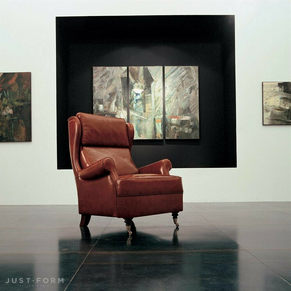 Кожаное кресло Long Autumn фабрика Mascheroni фотография № 3