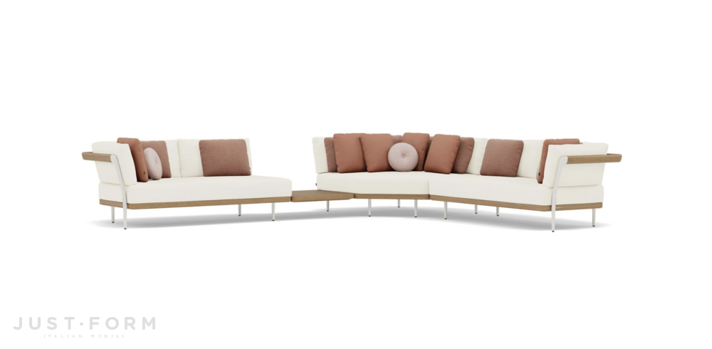 Модульный садовый диван Flows sofa set фабрика Manutti фотография № 26