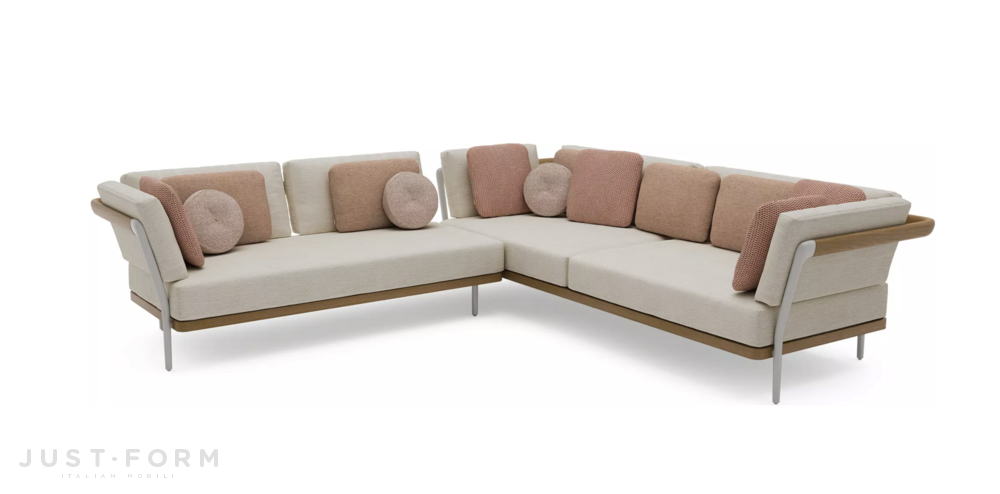 Модульный садовый диван Flows sofa set фабрика Manutti фотография № 27