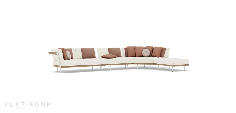 Модульный садовый диван Flows sofa set фабрика Manutti фотография № 1