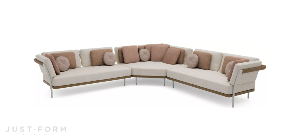 Модульный садовый диван Flows sofa set фабрика Manutti фотография № 31