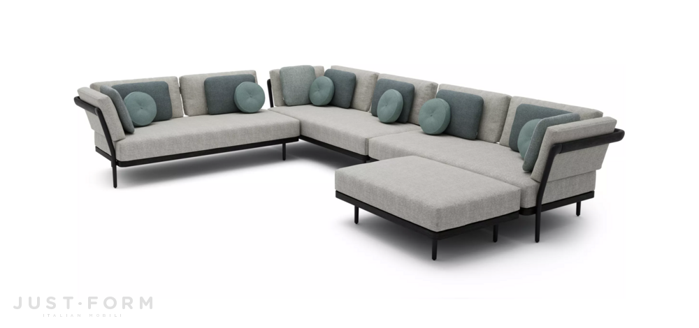 Модульный садовый диван Flows sofa set фабрика Manutti фотография № 29