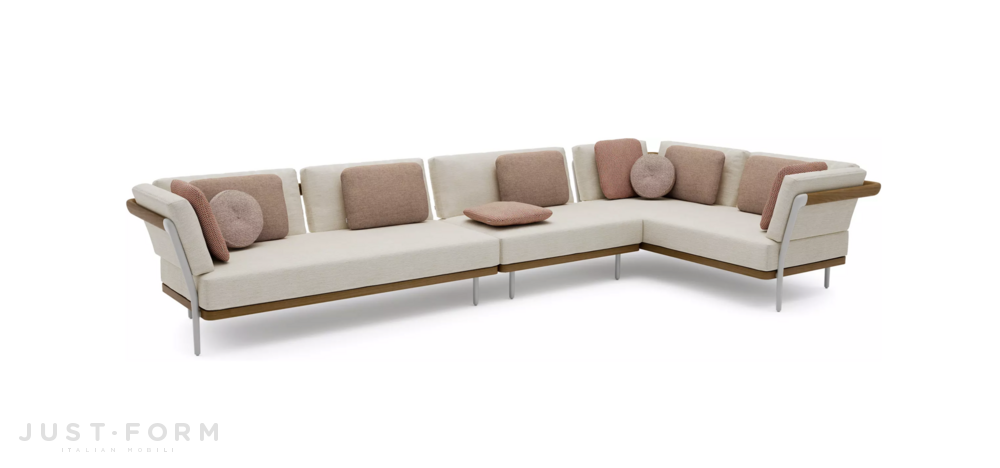 Модульный садовый диван Flows sofa set фабрика Manutti фотография № 33