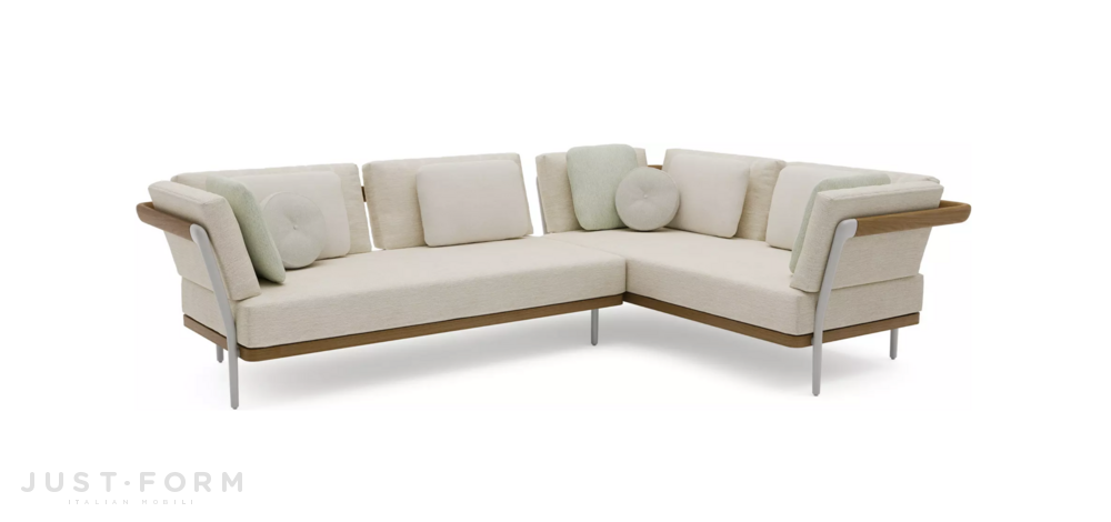 Модульный садовый диван Flows sofa set фабрика Manutti фотография № 32