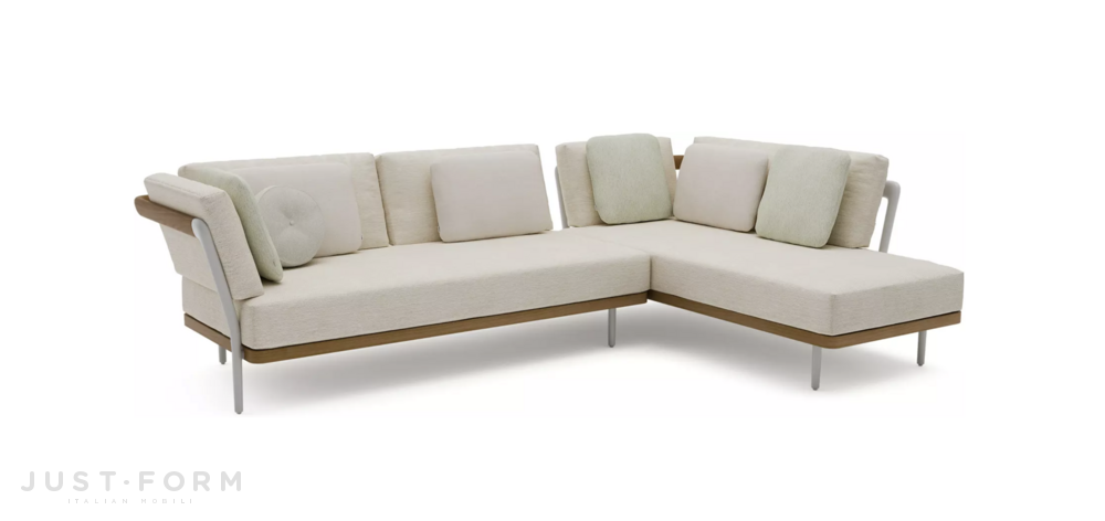 Модульный садовый диван Flows sofa set фабрика Manutti фотография № 36