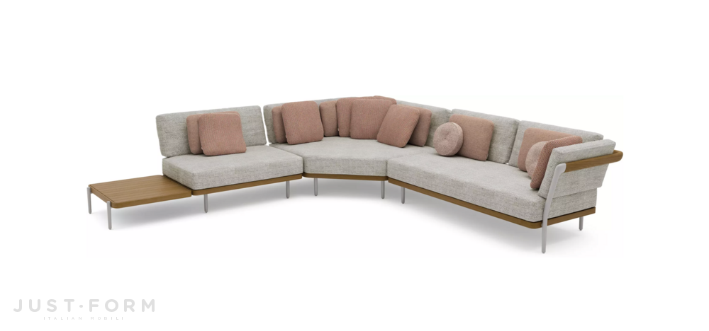 Модульный садовый диван Flows sofa set фабрика Manutti фотография № 35