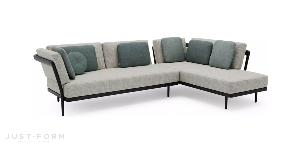 Модульный садовый диван Flows sofa set фабрика Manutti фотография № 38