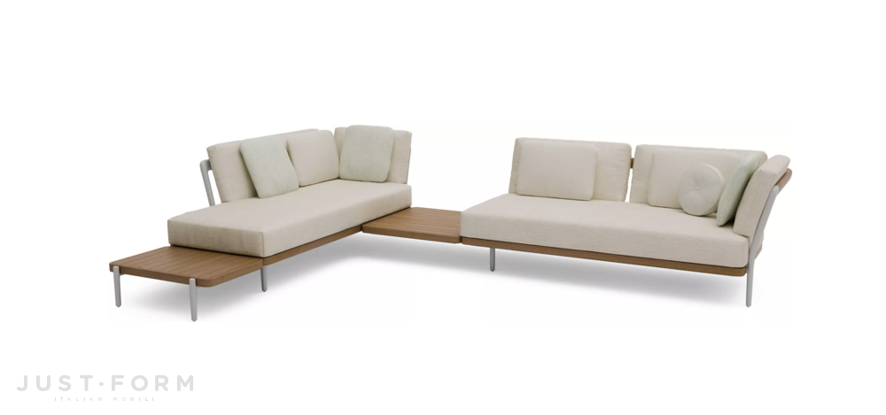 Модульный садовый диван Flows sofa set фабрика Manutti фотография № 41