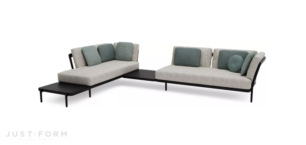 Модульный садовый диван Flows sofa set фабрика Manutti фотография № 5