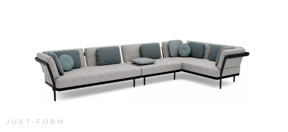 Модульный садовый диван Flows sofa set фабрика Manutti фотография № 40