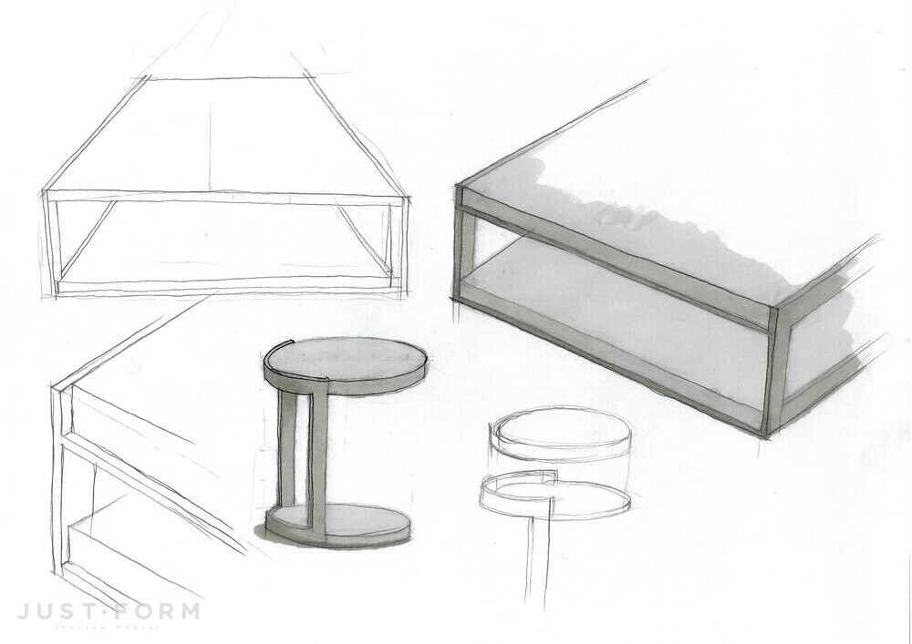 Столики Alisee фабрика Molteni&C фотография № 8