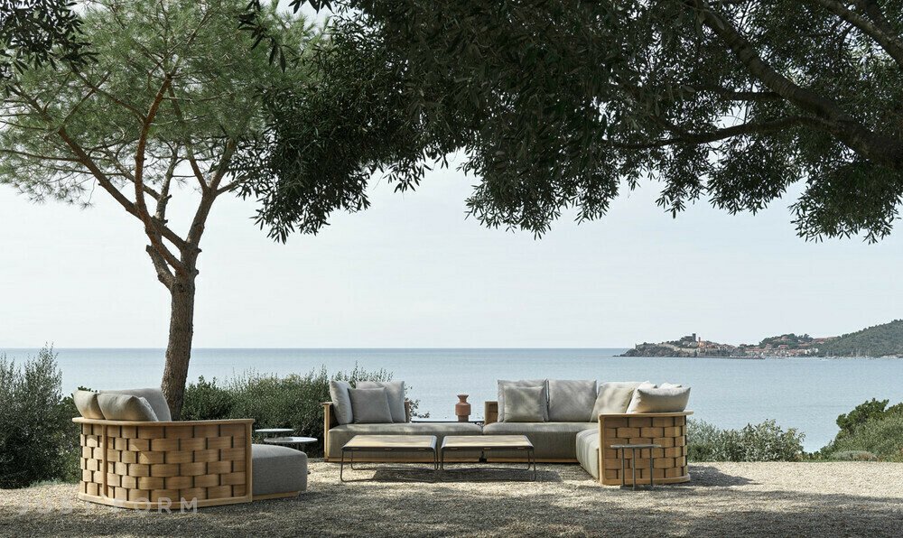 Садовая диван-кровать Palinfrasca ​Island фабрика Molteni&C фотография № 6