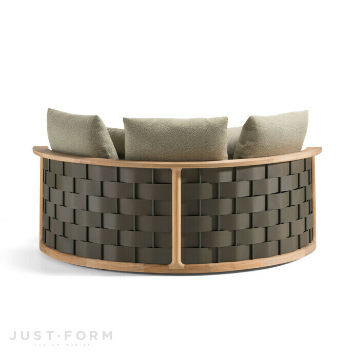 Круглая диван-кровать для сада ​Palinfrasca Loveseat фабрика Molteni&C фотография № 3