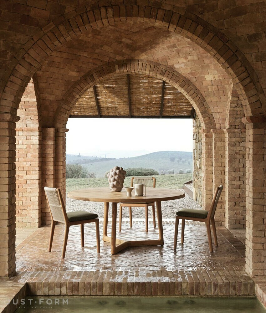 Круглый садовый стол Fairmount фабрика Molteni&C фотография № 4