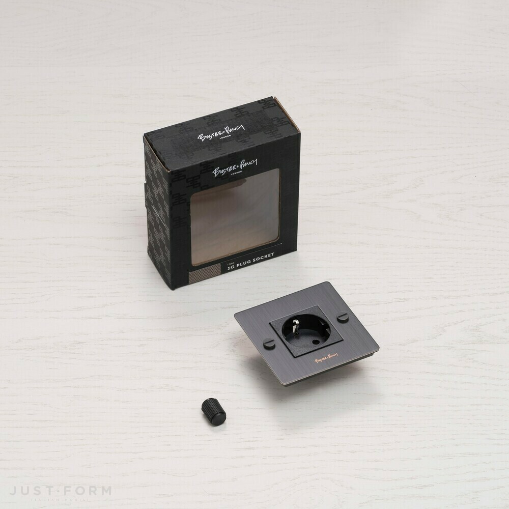 Одиночная розетка 1G Socket / Brass фабрика Buster + Punch фотография № 6