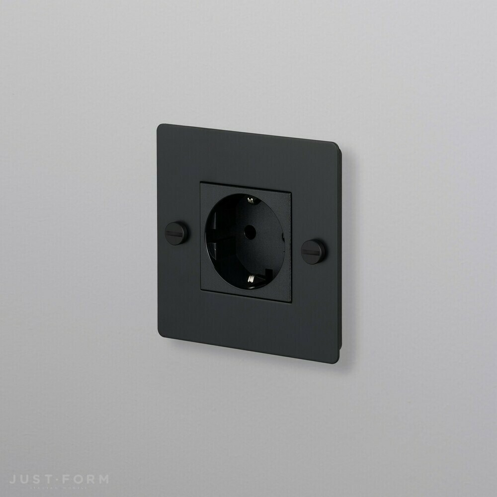 ​Одиночная розетка 1G Socket / Black фабрика Buster + Punch фотография № 2