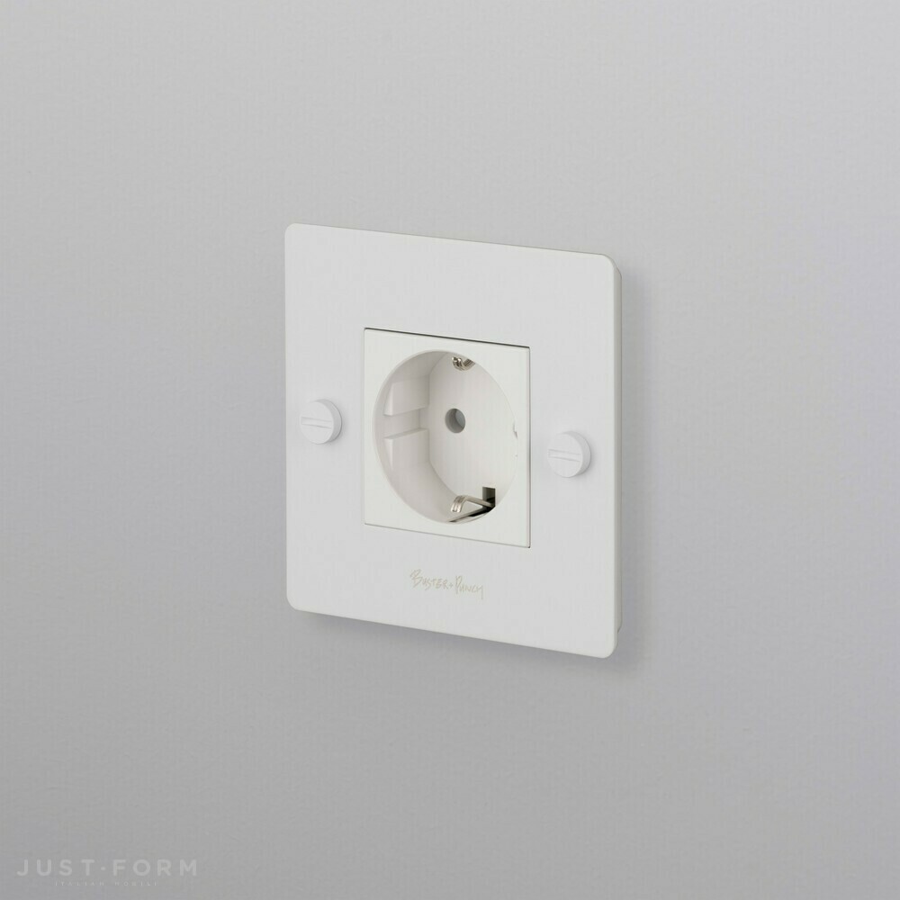 ​Одиночная розетка 1G Socket / White фабрика Buster + Punch фотография № 1