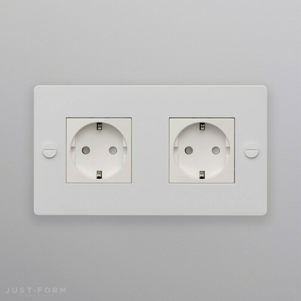 ​Двойная розетка 2G Socket / White фабрика Buster + Punch фотография № 2