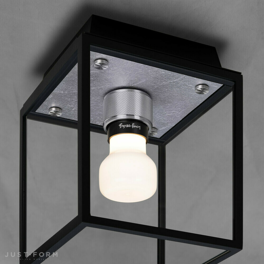 Уличный светильник Caged Wet / Ceiling / Small / Steel фабрика Buster + Punch фотография № 2