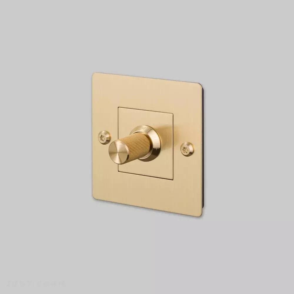 Одинарный диммер 1G Dimmer / 250W LED / Linear / Brass фабрика Buster + Punch фотография № 4