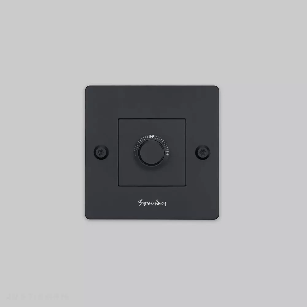 Одинарный диммер 1G Dimmer / 250W LED / Linear / Black  фабрика Buster + Punch фотография № 2
