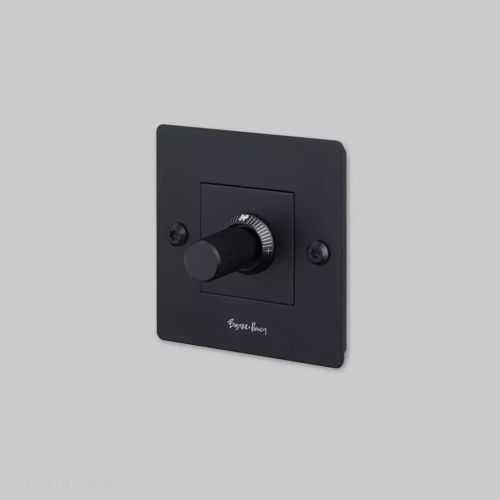 Одинарный диммер 1G Dimmer / 250W LED / Linear / Black  фабрика Buster + Punch фотография № 1