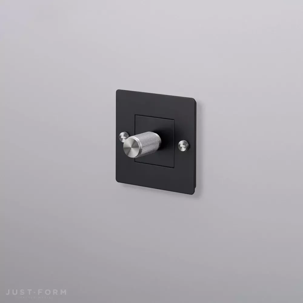 Одинарный диммер 1G Dimmer / 250W LED / Cross / Black фабрика Buster + Punch фотография № 6