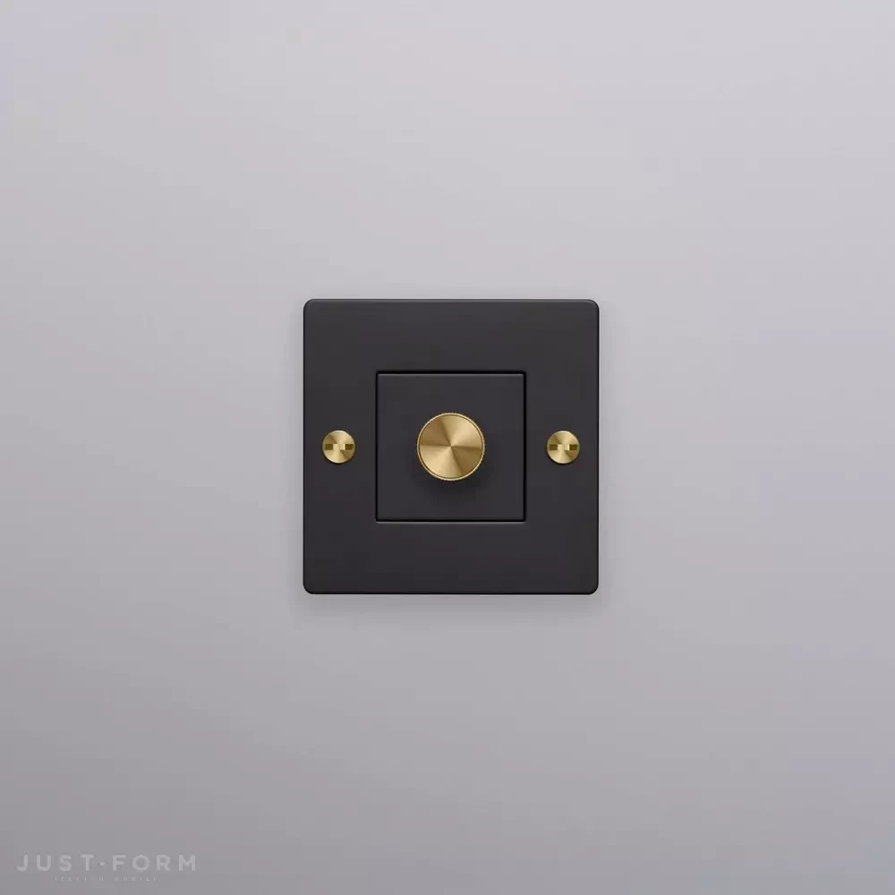 Одинарный диммер 1G Dimmer / 250W LED / Cross / Black фабрика Buster + Punch фотография № 5