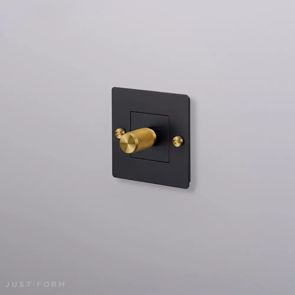 Одинарный диммер 1G Dimmer / 250W LED / Cross / Black фабрика Buster + Punch фотография № 4