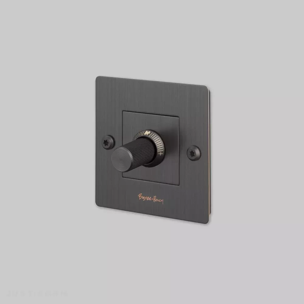 Одинарный диммер 1G Dimmer / 250W LED / Linear / Smoked Bronze фабрика Buster + Punch фотография № 1
