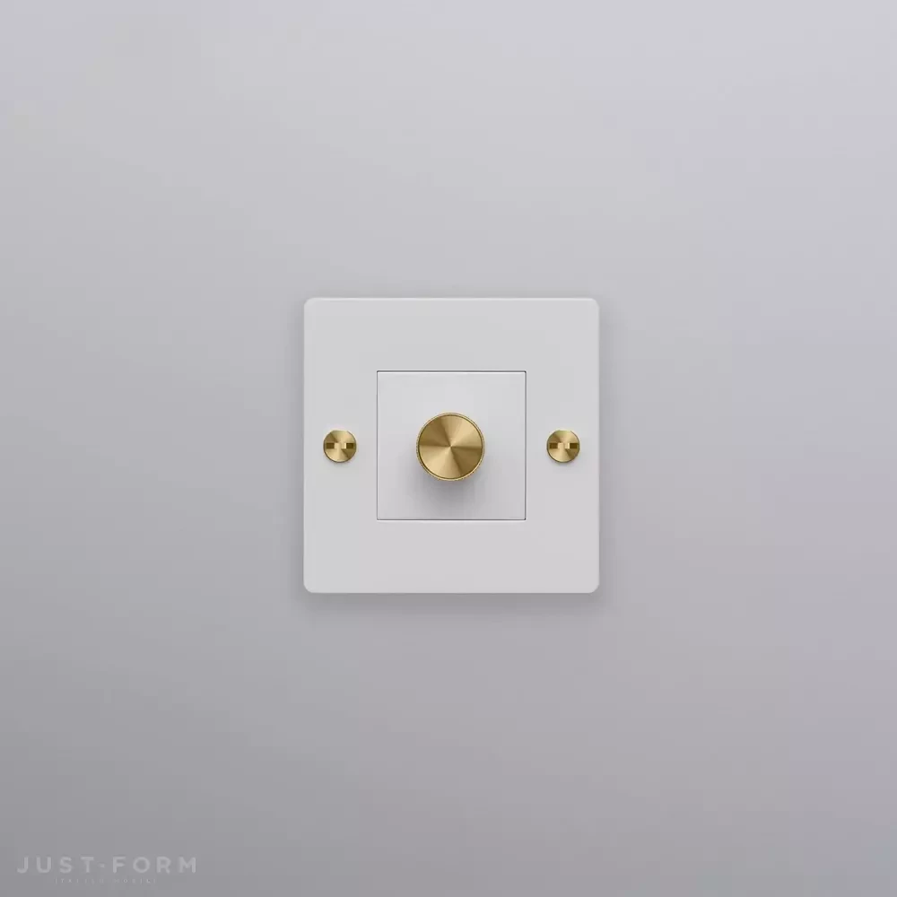 Одинарный диммер 1G Dimmer / 250W LED / Cross / White фабрика Buster + Punch фотография № 4