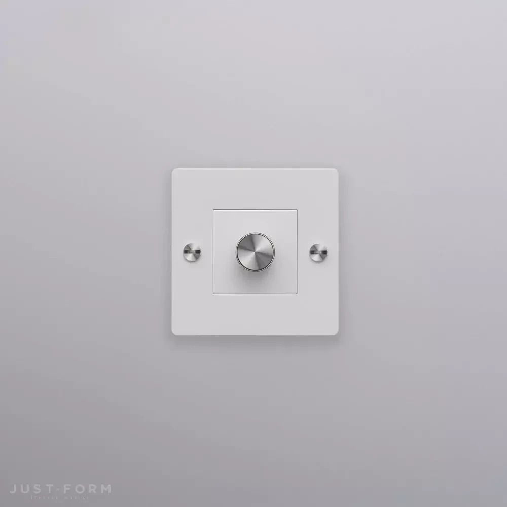 Одинарный диммер 1G Dimmer / 250W LED / Cross / White фабрика Buster + Punch фотография № 6