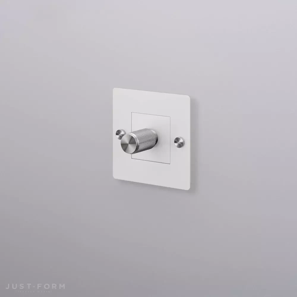 Одинарный диммер 1G Dimmer / 250W LED / Cross / White фабрика Buster + Punch фотография № 5