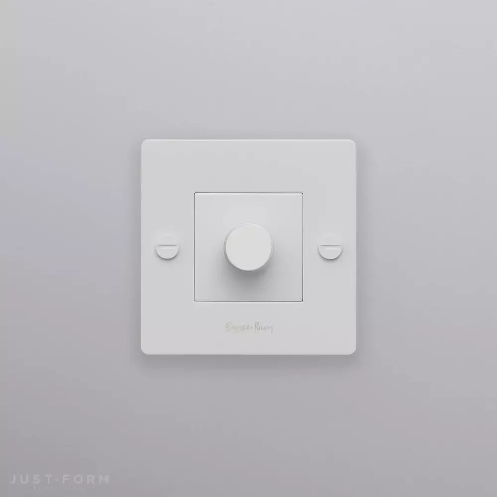 Одинарный диммер 1G Dimmer / 250W LED / Cross / White фабрика Buster + Punch фотография № 2