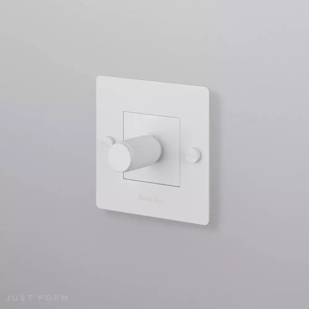 Одинарный диммер 1G Dimmer / 250W LED / Cross / White фабрика Buster + Punch фотография № 1
