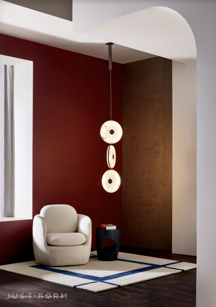 Люстра Beran Drop Chandelier 3 Small | Large фабрика Bert Frank фотография № 5