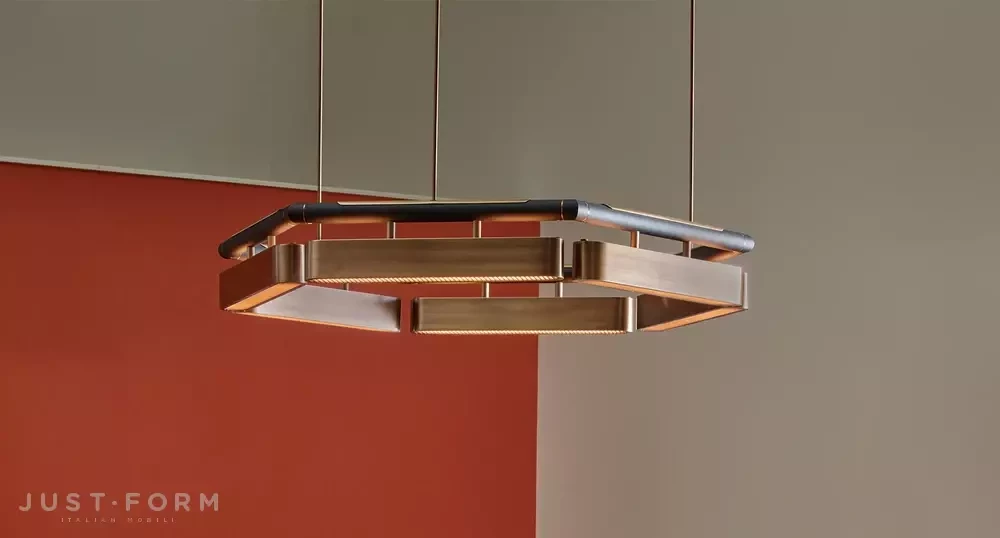 Люстра Colt Hexagon Chandelier фабрика Bert Frank фотография № 2