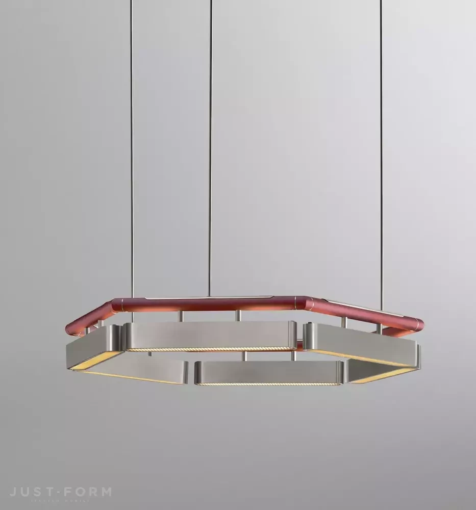 Люстра Colt Hexagon Chandelier фабрика Bert Frank фотография № 25