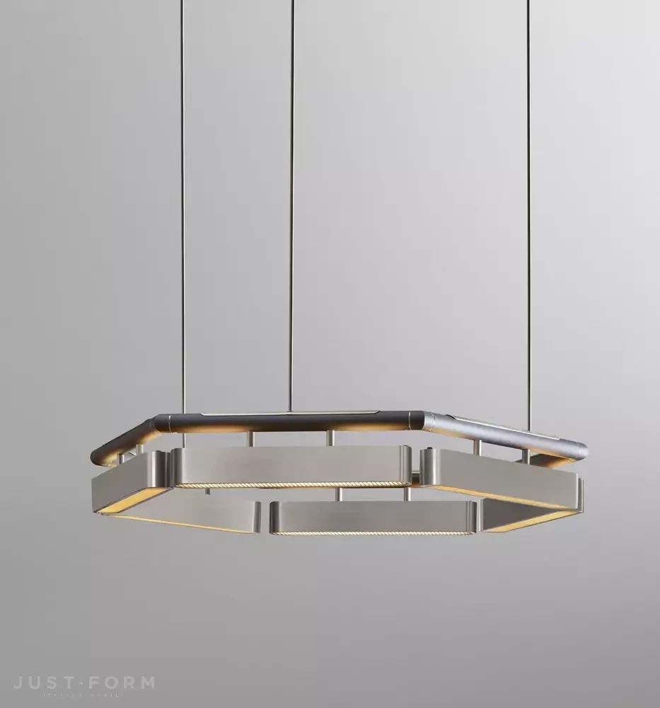 Люстра Colt Hexagon Chandelier фабрика Bert Frank фотография № 22