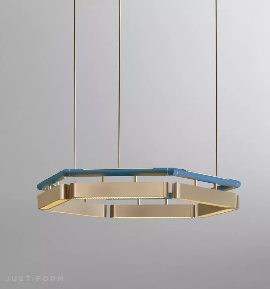 Люстра Colt Hexagon Chandelier фабрика Bert Frank фотография № 9