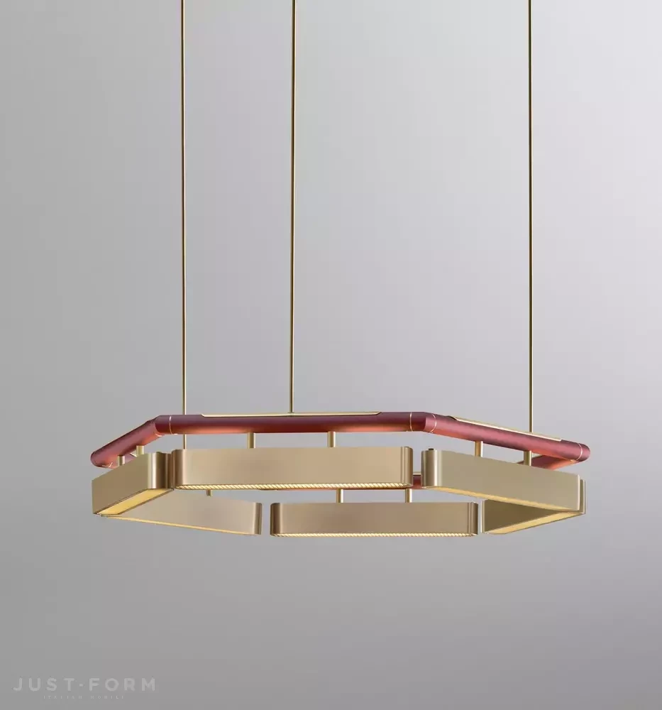 Люстра Colt Hexagon Chandelier фабрика Bert Frank фотография № 7