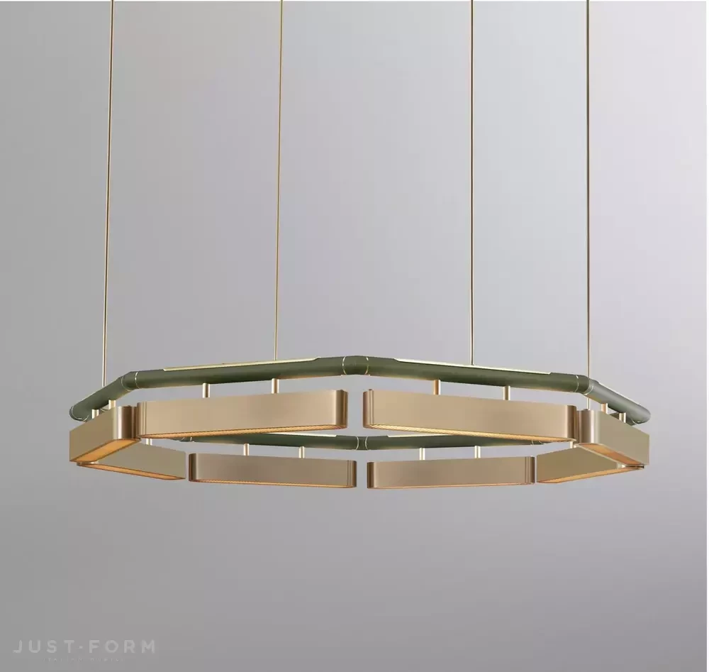 Люстра Colt Octagon Chandelier фабрика Bert Frank фотография № 8