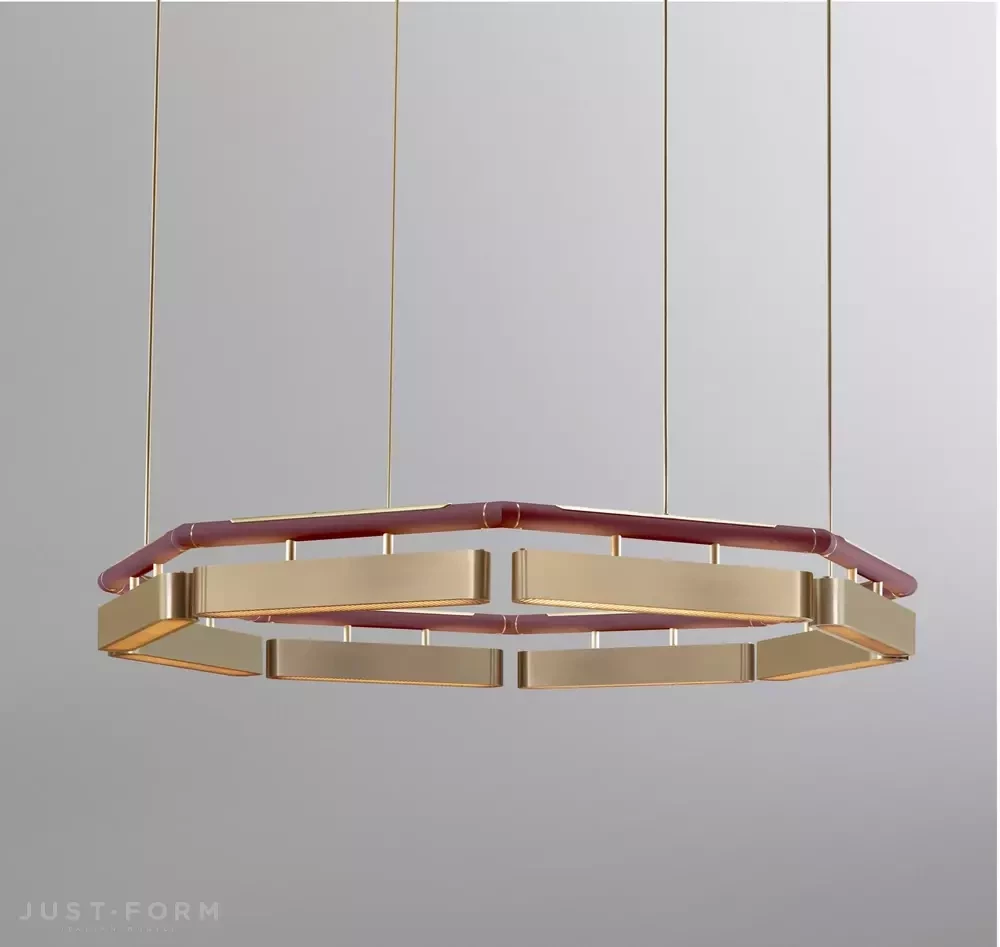 Люстра Colt Octagon Chandelier фабрика Bert Frank фотография № 9