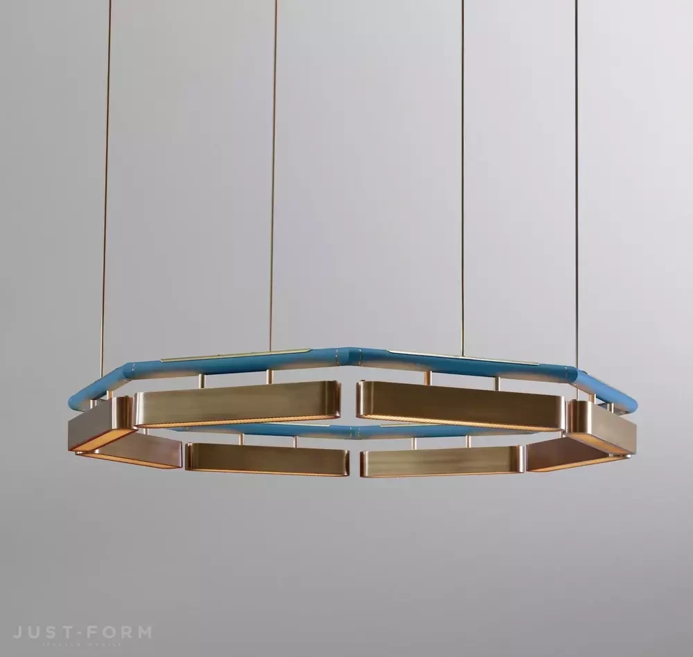 Люстра Colt Octagon Chandelier фабрика Bert Frank фотография № 16